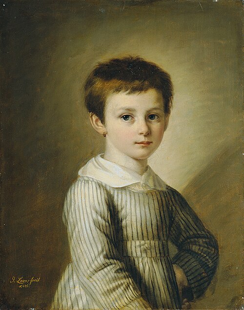 Knabenbildnis, 1826, Josef Lavos