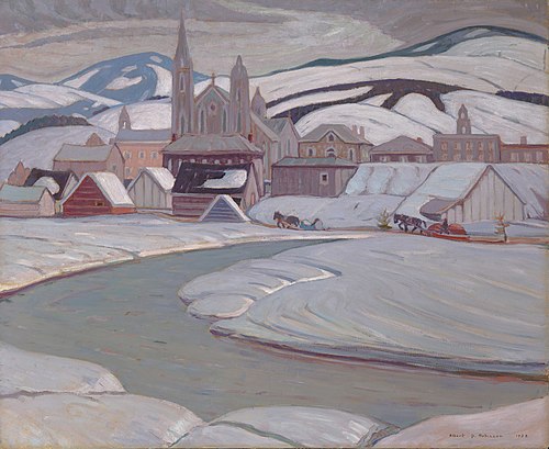 Baie-Saint-Paul, 1928, Albert Henry Robinson