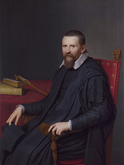 Portrait of Suitbertus Purmerent, 1631, Willem van der Vliet