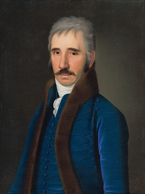 Portrét pána Alberta Gundelfingena, 1810, Josef Czauczik