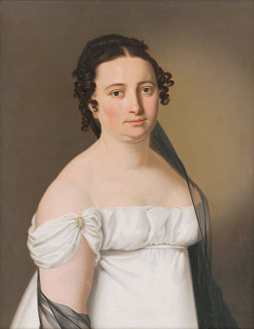 Portrét pani Gundelfingenovej, 1810, Josef Czauczik