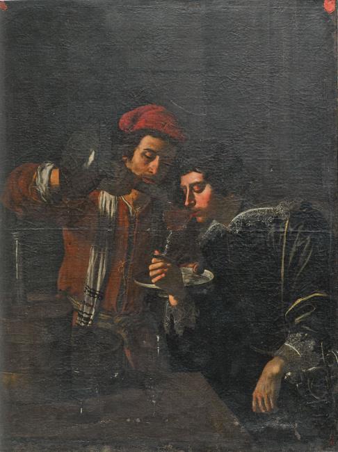 The sense of taste, 1650, Jean van Houbracken