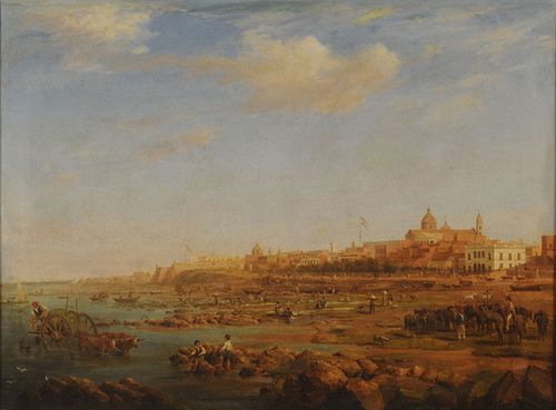Buenos Aires vista, 1832, Richard Adams