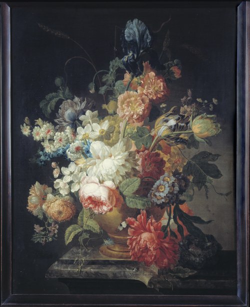 Flower Still Life, 1791, Peter Faes