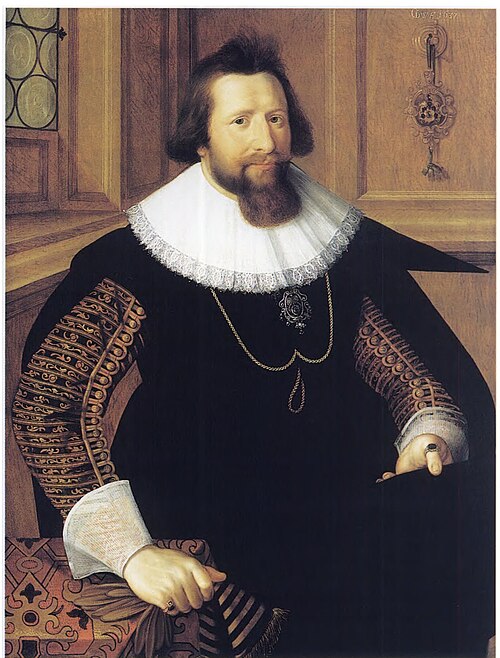Portrait of a Man (Beywegh), 1637, Gotthardt Wedig