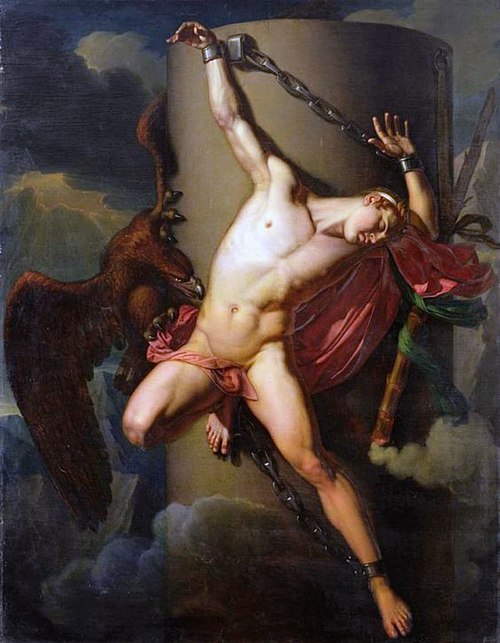 Le Supplice de Prométhée, 1819, Jean Louis César Lair