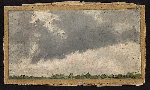 Landscape sketch, , Maria Klass-Kazanowska