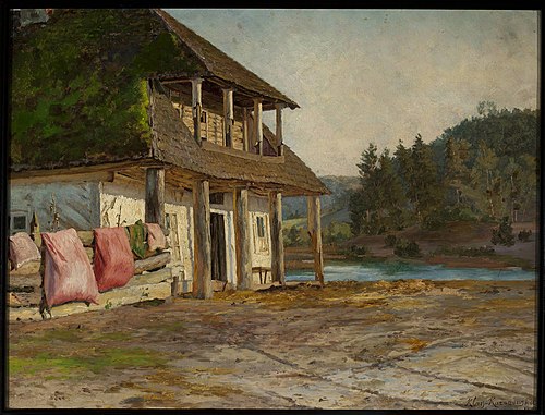 Wooden house, 1897, Maria Klass-Kazanowska