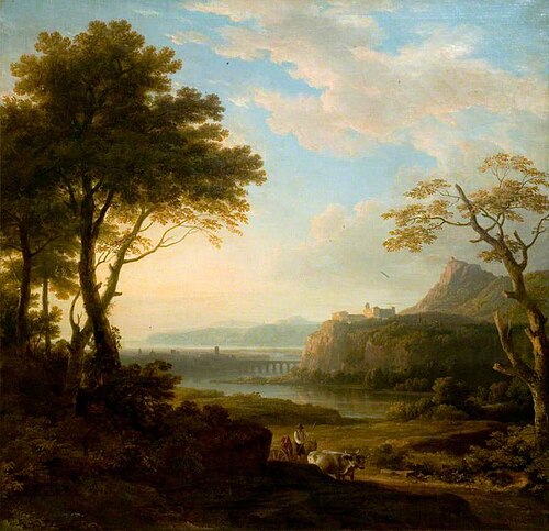 Classical Landscape, 1817, Augustus Wall Callcott