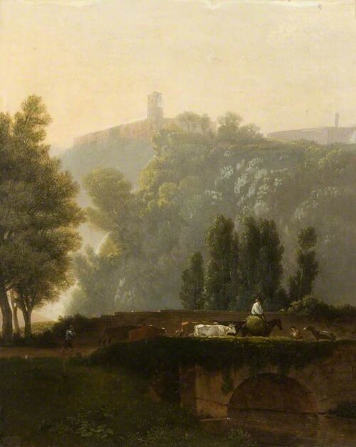 Landscape and Figures, 1829, Augustus Wall Callcott