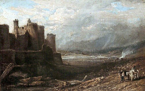 Harlech Castle, , Augustus Wall Callcott