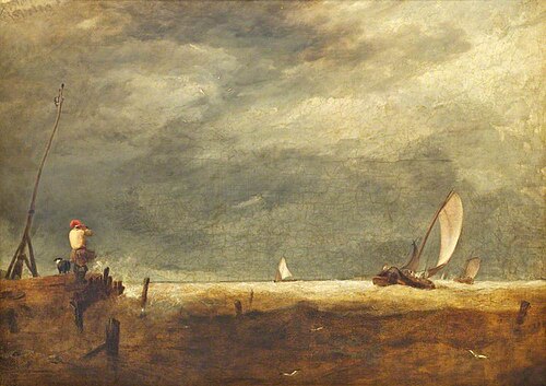 Coast Scene, , Augustus Wall Callcott