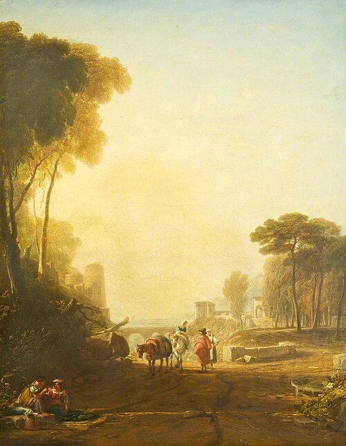 Classical Landscape, 1829, Augustus Wall Callcott