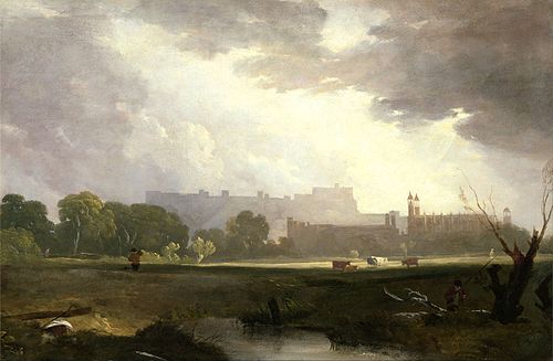 Windsor from Eton, 1808, Augustus Wall Callcott
