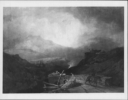 A Mountain Landscape, 1837, Augustus Wall Callcott