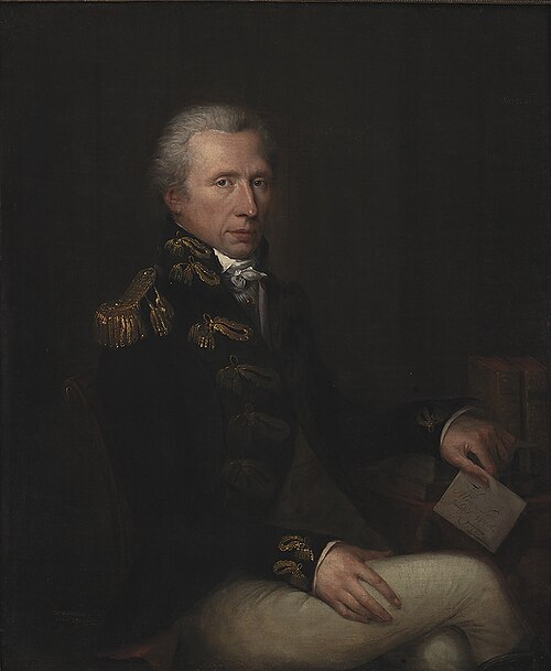 Portrait of the Collector Consul Hans West, 1804, Charles Pierre Verhulst