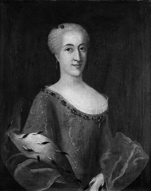 Portrait of a Lady, 1725, Jacob Heinrich Helbigk