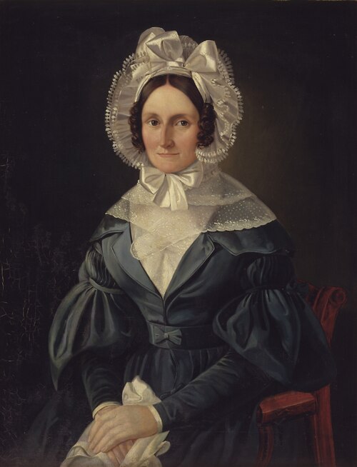 Anna Theodora Barbara Regenburg, f. Wetche, 1838, Georg Raedel