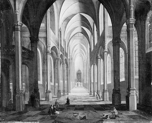 Interior of a Church, 1782, Johann Peter Neef