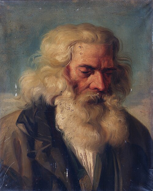 Bärtiger Greis, , Joseph Hasslwander