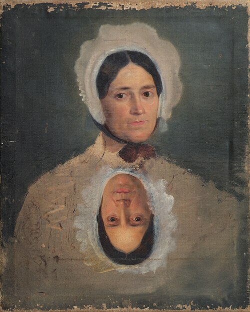 Zwei Frauenkopfstudien, , Joseph Hasslwander