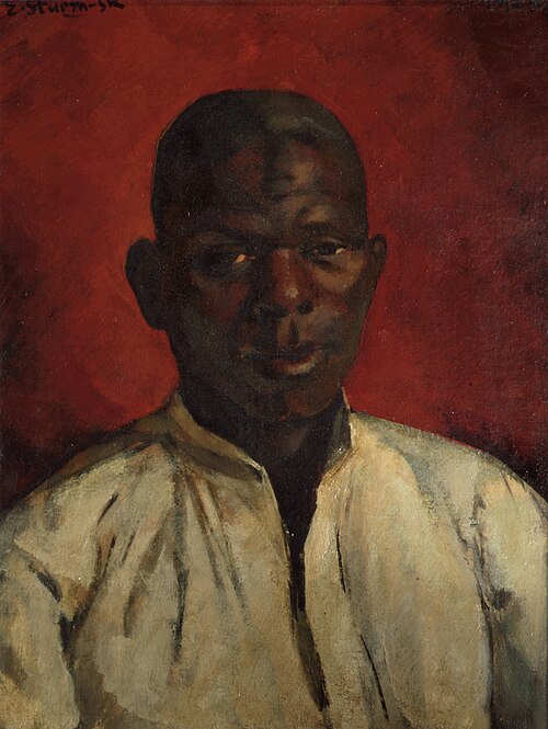 Männerporträt, 1923, Egge Sturm-Skrla