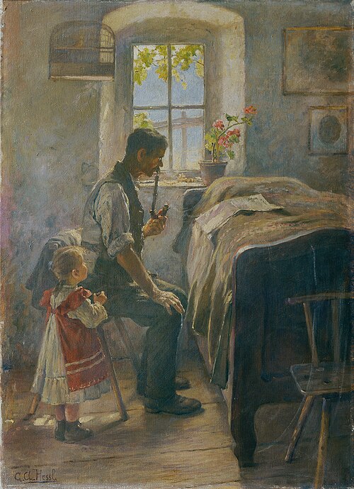 Feierstunde, 1910, Gustav August Hessl
