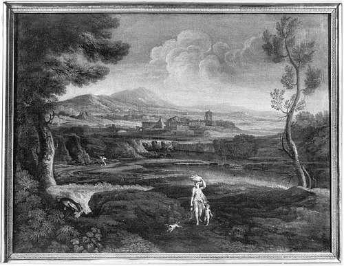 Italienische Landschaft, 1685, Anton Faistenberger