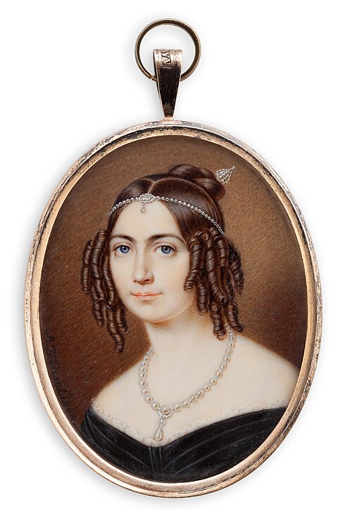 Empress of Brazil Amalia Augusta Eugenia, 1836, Bodo Winsel