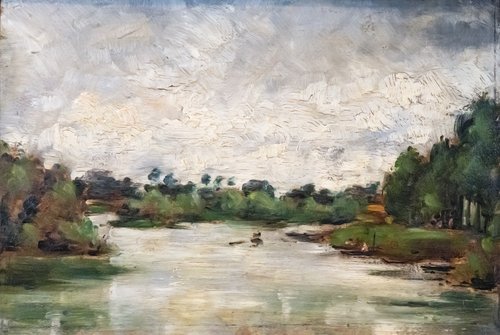 Bords de la Garonne, , Henri Rachou