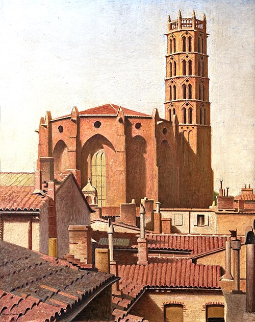 Apse and Jacobin tower in Toulouse, , Henri Rachou
