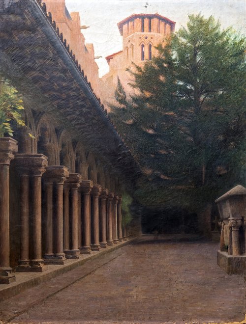 Le Cloître des Augustins, 1899, Henri Rachou