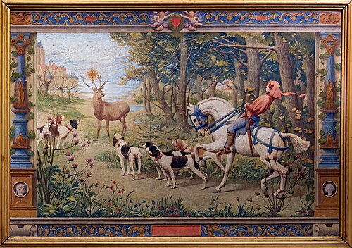 The Miracle of Saint Hubert, , Henri Rachou