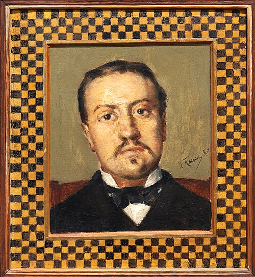 Portrait de Lucien Hemmer, 1880, Henri Rachou