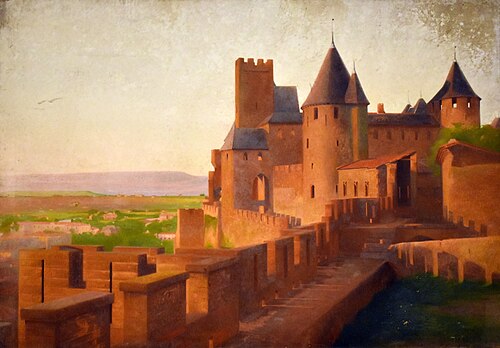 Cité de Carcassonne, 1909, Henri Rachou