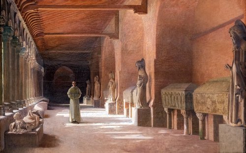 Meditation, 1893, Henri Rachou