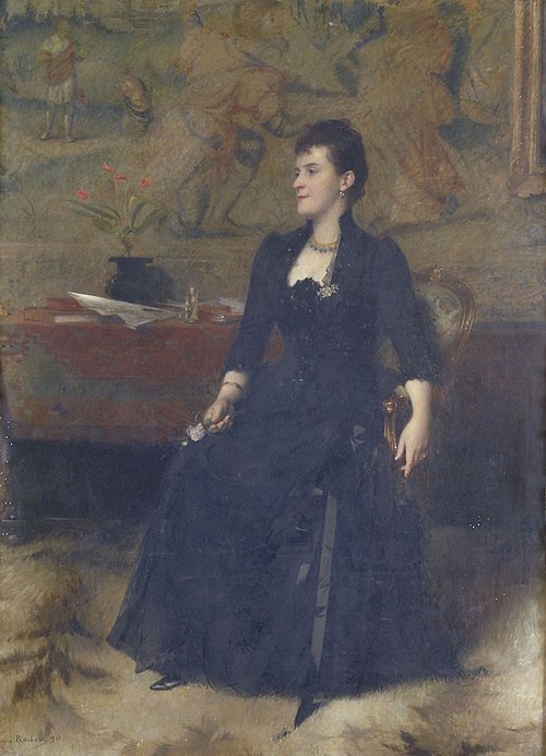 Portrait de Madame Rachou, 1890, Henri Rachou
