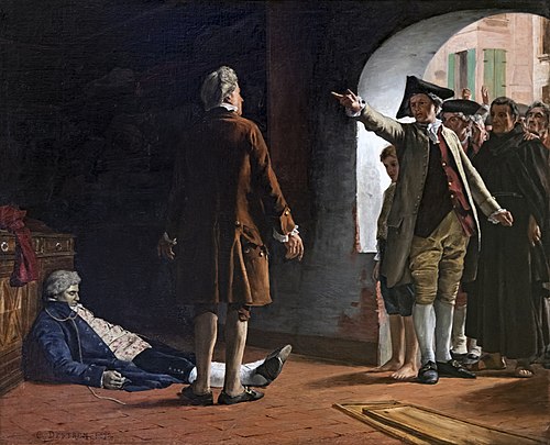 L'Arrestation de Calas, 1879, Casimir Destrem