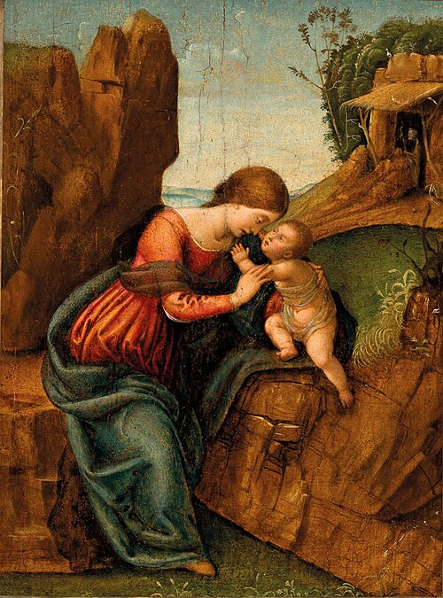 Rest on the Flight into Egypt, , Piero di Cosimo