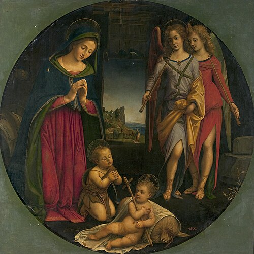 Adoration of the Christ Child, 1501, Piero di Cosimo