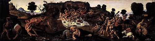 The Fight between the Lapiths and the Centaurs, 1515, Piero di Cosimo
