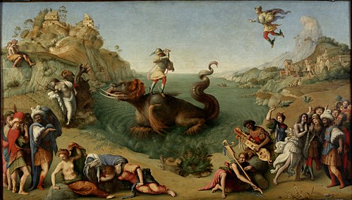 Perseus Freeing Andromeda, 1510, Piero di Cosimo