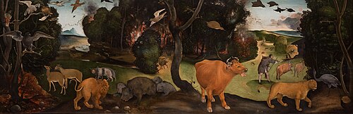 The Forest Fire, 1505, Piero di Cosimo