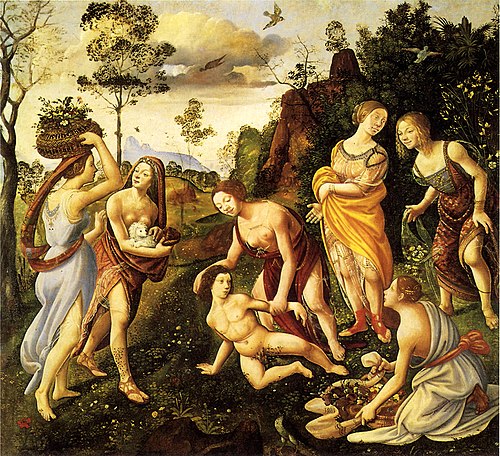 La Chute de Vulcain, 1490, Piero di Cosimo