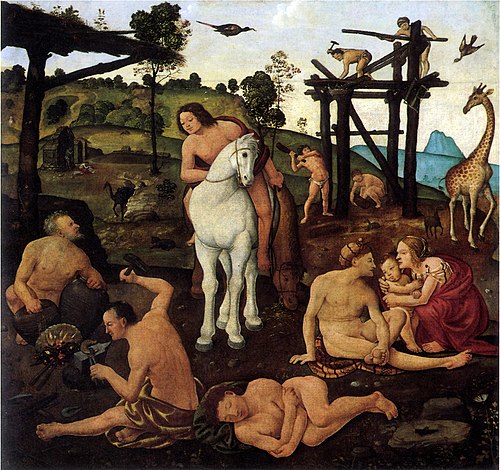 Vulcain et Éole, 1490, Piero di Cosimo