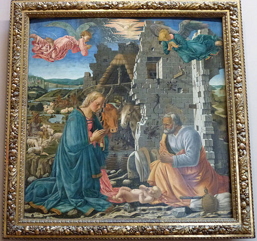 La Nativité, 1465, Fra Diamante