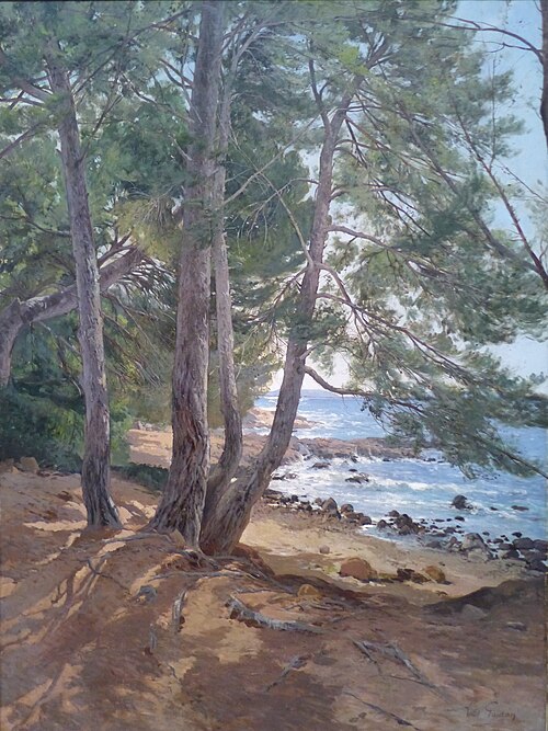 Les Pins de Carqueiranne, 1892, Louis Gaidan