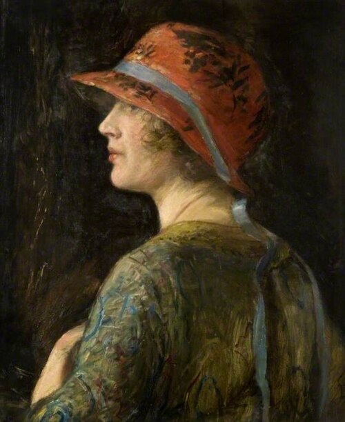 Girl in Red Hat, , Alexander Ignatius Roche