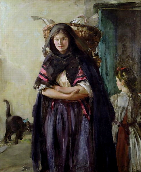A Newhaven Fishwife, , Alexander Ignatius Roche