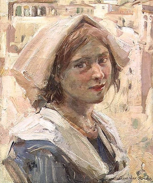 Italian Peasant Girl, , Alexander Ignatius Roche